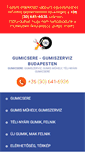 Mobile Screenshot of gumicsere.com
