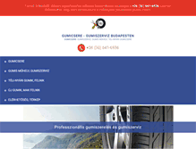 Tablet Screenshot of gumicsere.com